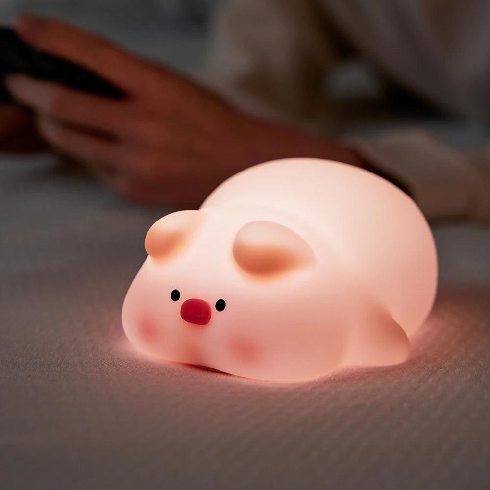 Veilleuse cochon dodu - Lumidoo