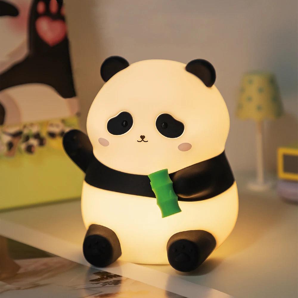 Veilleuse panda mange bambou - Lumidoo